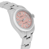 Rolex Oyster Perpetual 26 Lady Reference 176200 Salmon Dial Stainless Steel Watch