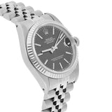 Rolex Datejust 31mm Ref. 68274 Grey Tapestry Dial with White Gold Bezel on Jubilee Bracelet circa 1990