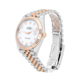 Rolex Datejust 41 126331 Steel and Everose Gold Mother of Pearl Diamond Dial