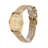 Rolex Day-Date 36 18238 18K Yellow Gold Fluted Bezel Champagne Diamond Dial