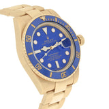 Rolex Submariner 116618LB Yellow Gold 40mm Blue Dial Ceramic Bezel Watch 2009
