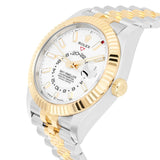 Rolex Sky-Dweller 336933-0006 42mm Two-Tone Jubilee Bracelet White Dial