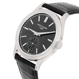 Patek Philippe Calatrava 6119G-001 18K White Gold Charcoal Gray Dial Hand-Wind Watch