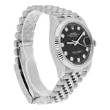Rolex Datejust 126234-0027 36mm Black Diamond Dial Jubilee Bracelet Stainless Steel 2023