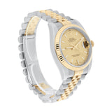 Rolex Datejust 36 116233-0151 Two-Tone Champagne Dial Jubilee Bracelet Watch