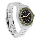 Tudor Black Bay 79230G Harrods Edition Green Bezel 41mm Automatic Dive Watch
