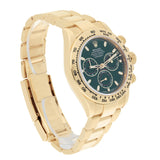 Rolex Cosmograph Daytona 116508-0013 Yellow Gold Green Dial