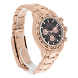 Rolex Cosmograph Daytona 116505-0008 40mm 18K Rose Gold Black Dial