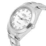Rolex Datejust 41 126300 Stainless Steel White Roman Numeral Dial Oyster Bracelet 2022