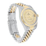 Rolex Datejust 36 Two-Tone Champagne Arabic Dial Jubilee Bracelet Ref. 16233 Circa 2002