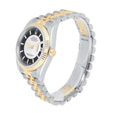 Rolex Datejust 36 Reference 116233 Stainless Steel and Yellow Gold Jubilee Tuxedo Index Dial