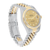 Rolex Datejust 36 Two-Tone Champagne Diamond Dial Jubilee Bracelet Ref. 16233 Circa 1995