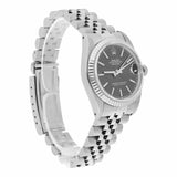 Rolex Datejust 31mm Ref. 68274 Grey Tapestry Dial with White Gold Bezel on Jubilee Bracelet circa 1990