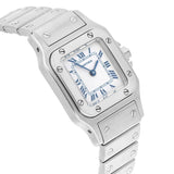Cartier Santos Galbée W20056D6/1565 24mm Stainless Steel Silver-Tone Dial Ladies Watch