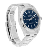 Rolex Datejust 126334 41mm Stainless Steel Blue Index Dial 2019