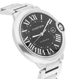 Cartier Ballon Bleu 40mm Stainless Steel Grey Dial Automatic Watch WSBB0060
