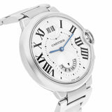 Cartier Ballon Bleu 38mm Stainless Steel Two Timezone Quartz Watch W6920011