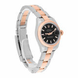 Rolex Datejust 179161 Ladies 26mm Black Dial Two-Tone 18kt Rose Gold and Stainless Steel 2020