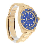 Rolex Submariner 116618LB Yellow Gold 40mm Blue Dial Ceramic Bezel Watch 2009