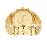 Audemars Piguet Royal Oak Chronograph 26320BA.OO.1220BA.02 41mm Yellow Gold Blue Dial Watch 2017