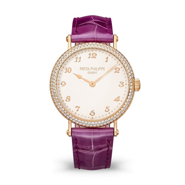 Patek Philippe Calatrava 7200-200R-001 18kt Rose Gold Diamond-Set 34.6mm