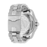 Breitling Superocean 44mm Custom Diamond Stainless Steel Watch A44360