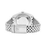 Rolex Datejust 41 Black Dial Jubilee Bracelet Steel Watch Ref 126300