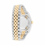 Rolex Datejust 36 Two-Tone 116233 Ivory Pyramid Roman Dial Jubilee Bracelet