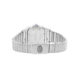 Cartier Santos Galbée W20056D6/1565 24mm Stainless Steel Silver-Tone Dial Ladies Watch