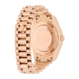 Rolex Day-Date II 218235 Rose Gold 41mm Ivory Dial President Bracelet Box and Papers
