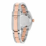 Rolex Datejust 179161 Ladies 26mm Black Dial Two-Tone 18kt Rose Gold and Stainless Steel 2020