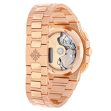 Patek Philippe Nautilus 5990/1R-001 Rose Gold Sunburst Blue Dial