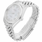 Rolex Datejust 36 Ref. 16220 Stainless Steel Silver Roman Numeral Dial Jubilee Bracelet