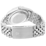 Rolex Datejust 36 Ref. 16220 Stainless Steel Silver Roman Numeral Dial Jubilee Bracelet