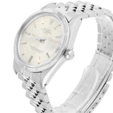 Rolex Oyster Perpetual Date 15010 Stainless Steel 34mm Jubilee Silver Dial 1983