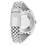 Rolex Datejust 41 126300 Stainless Steel Blue Index Dial Diamond Bezel Jubilee Bracelet