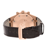Audemars Piguet Royal Oak Chronograph 26331OR.OO.D821CR.01 41mm Rose Gold Brown Dial Leather Strap
