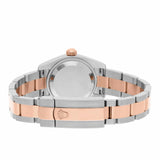Rolex Datejust 179161 Ladies 26mm Black Dial Two-Tone 18kt Rose Gold and Stainless Steel 2020
