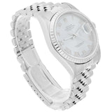 Rolex Datejust 36 Ref. 16220 Stainless Steel Silver Roman Numeral Dial Jubilee Bracelet