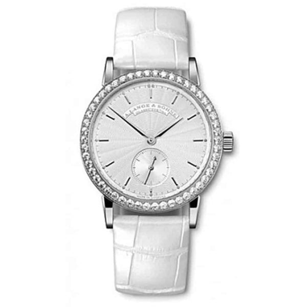 A. Lange & Söhne Little Saxonia 835.03 34mm 18K White Gold Silver Dial