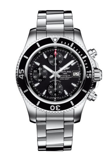 Breitling Superocean Chronograph 42 Ref. A13311C91B1A1 Stainless Steel Volcano Black Dial