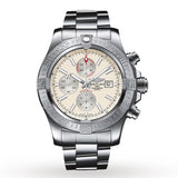 Breitling Super Avenger II A13371 Off-White Dial 48mm Stainless Steel Chronograph
