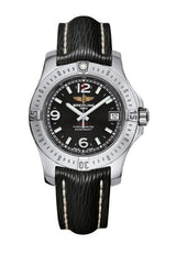 Breitling Colt 36 A74389111B1X1 Stainless Steel Volcano Black Dial Ladies Watch