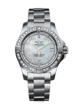 Breitling Colt Lady A77388531A1A1 Stainless Steel 33mm Mother-of-Pearl Diamond Bezel