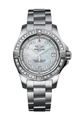 Breitling Colt Lady A77388531A1A1 Stainless Steel 33mm Mother-of-Pearl Diamond Bezel