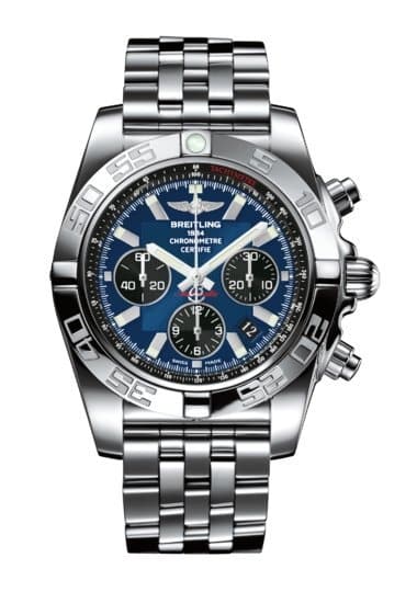 Breitling Chronomat 44 AB0110121C1A1 Stainless Steel Blue Dial