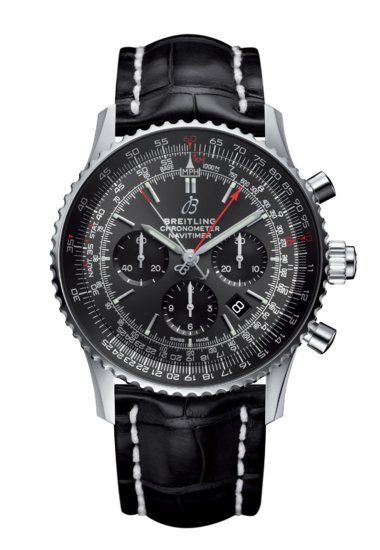 Breitling Navitimer B03 Chronograph Rattrapante 45 Ref. AB03102A1F1P2 Stainless Steel Anthracite Dial