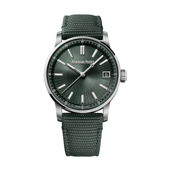 Audemars Piguet Code 11.59 15210ST.OO.A056KB.01 Green Dial 41mm Stainless Steel Watch