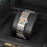 Audemars Piguet Royal Oak Selfwinding 15400SR.OO.1220SR.01 – 41mm Steel and 18k Rose Gold, White Dial
