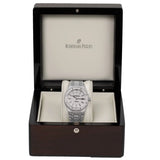 Audemars Piguet Royal Oak 15400ST Iced Out 41mm Aftermarket Diamond-Set
